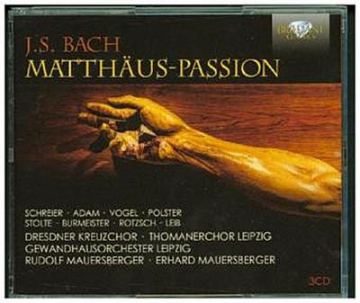 Matthäus-Passion, 3 Audio-CDs
