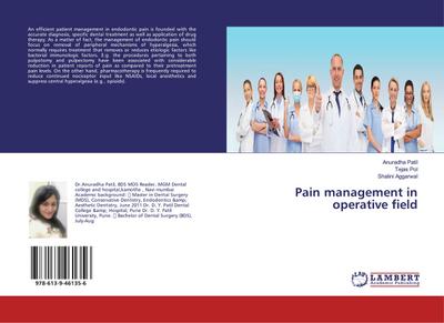 Pain management in operative field