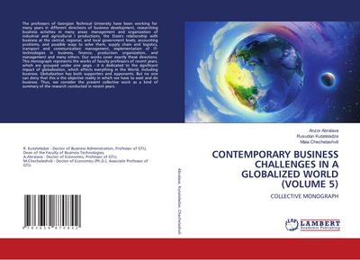 CONTEMPORARY BUSINESS CHALLENGES IN A GLOBALIZED WORLD (VOLUME 5)