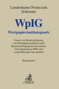 Wertpapierinstitutsgesetz. WpIG