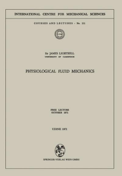 Physiological Fluid Mechanics