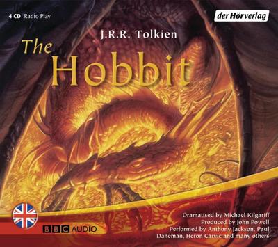 The Hobbit, 4 Audio-CDs