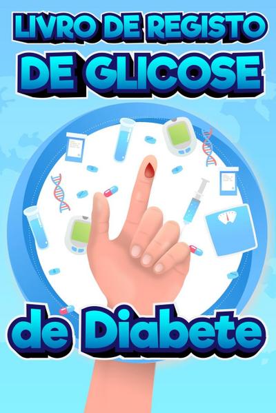 Livro de registro de glicose de diabetes