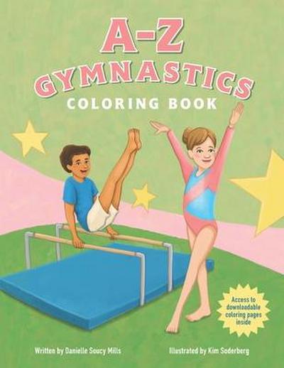 A-Z Gymnastics Coloring Book