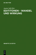 Editionen - Wandel und Wirkung