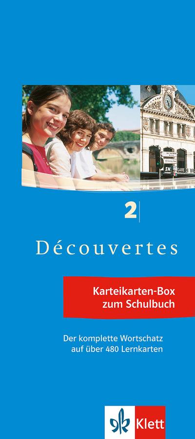 Découvertes 2 - Vokabel-Lernbox zum Schülerbuch: 2. Lernjahr passend zum Lehrwerk