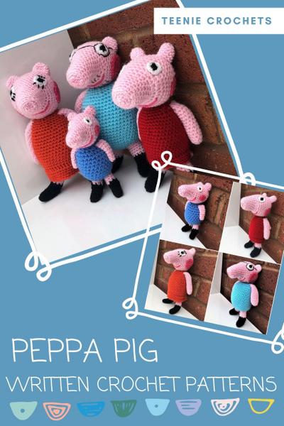 Peppa Pig - Written Crochet Patterns