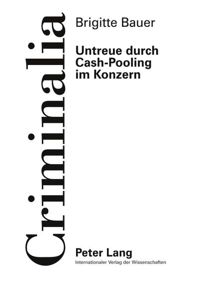 Untreue durch Cash-Pooling im Konzern