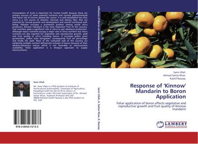 Response of ’Kinnow’ Mandarin to Boron Application