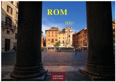 Rom Kalender 2027 - Wandkalender | Fotokalender Italien 24x35 cm - mit den schönsten Motiven der Ewigen Stadt | Kolosseum, Petersdom, Tiber, Pantheon.