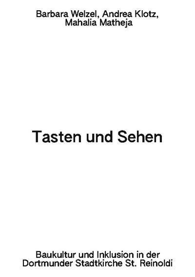 Tasten und Sehen