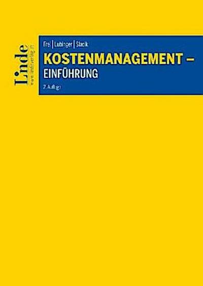 Kostenmanagement - Einführung