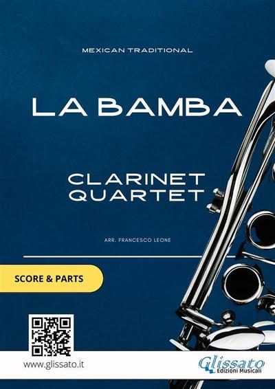 Clarinet Quartet sheet music: La Bamba (score & parts)