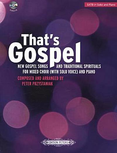 That’s Gospel, gemischter Chor und Klavier