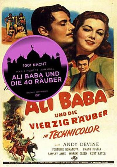 Ali Baba und die vierzig Räuber, 1 DVD, deutsche u. englische Version