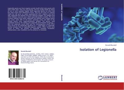 Isolation of Legionella