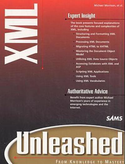 XML Unleashed, w. CD-ROM by Morrison, Michael