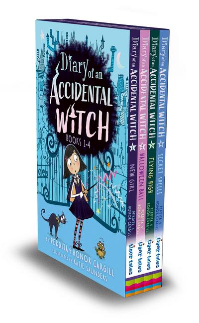 Diary of an Accidental Witch 4-Book Box Set, Books 1-4