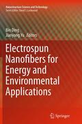 Electrospun Nanofibers for Energy and Environmenta