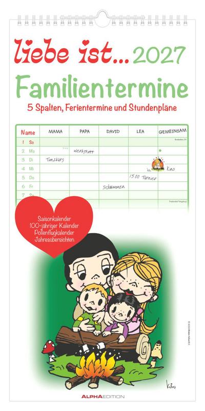 Liebe ist... Familientermine 2027