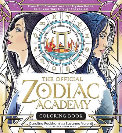 The Official Zodiac Academy Coloring Book