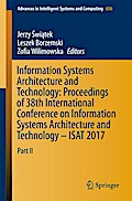 Information Systems Architecture and Technology: Proceedings of 38th International Conference on Information Systems Architecture and Technology - ISAT 2017