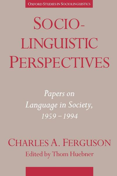 Sociolinguistic Perspectives