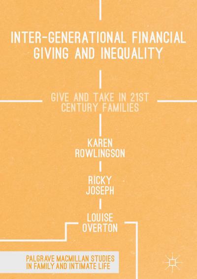 Inter-generational Financial Giving and Inequality