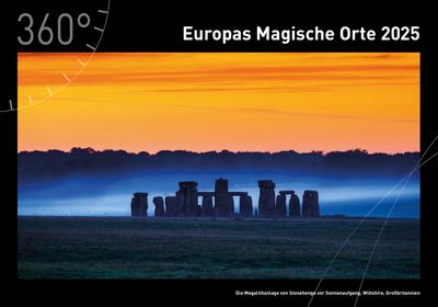 360° Europas Magische Orte Premiumkalender 2025