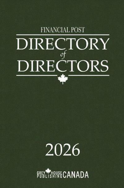 Financial Post Directory of Directors 2026