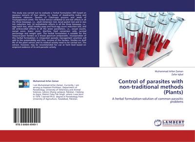 Control of parasites with non-traditional methods (Plants)