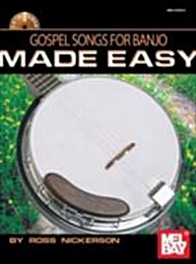 GOSPEL SONGS FOR BANJO MADE EASY BOOK/CD SET
