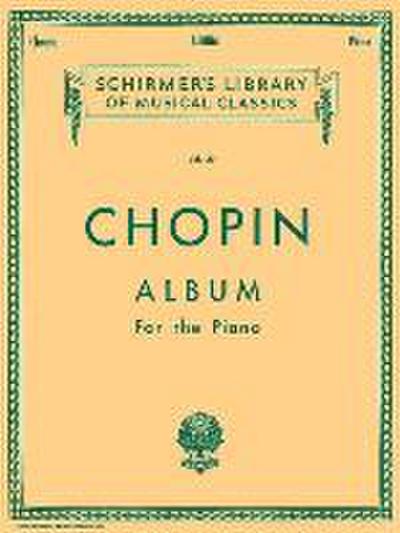 Album: Schirmer Library of Classics Volume 39 Piano Solo