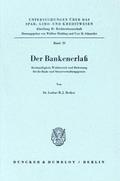 Der Bankenerlaß.