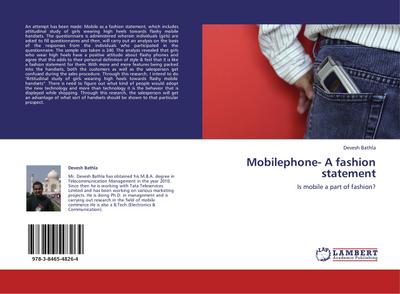 Mobilephone- A fashion statement