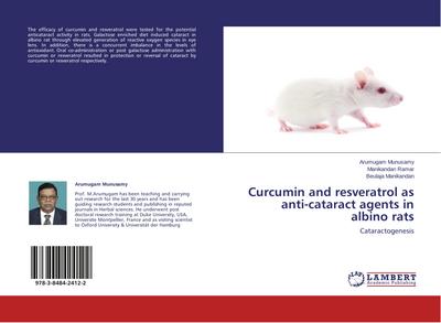 Curcumin and resveratrol as anti-cataract agents in albino rats