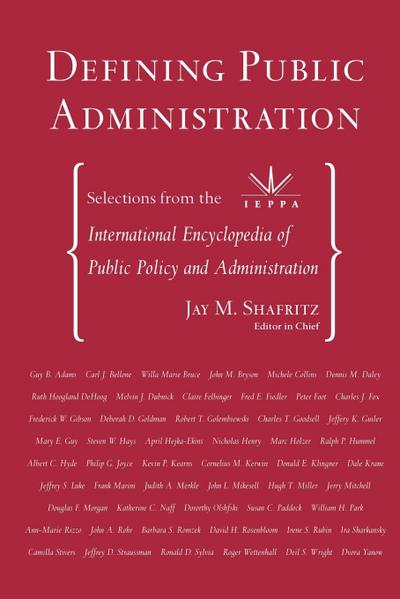 Defining Public Administration