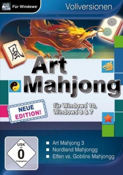 Art Mahjong für Windows 10, Windows 8 & 7, 1 CD-ROM (Neue Edition)