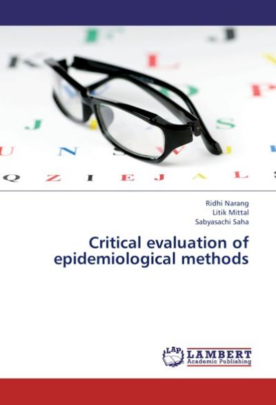 Critical evaluation of epidemiological methods