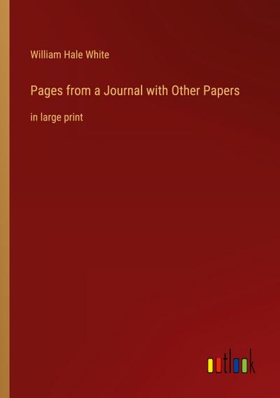 Pages from a Journal with Other Papers