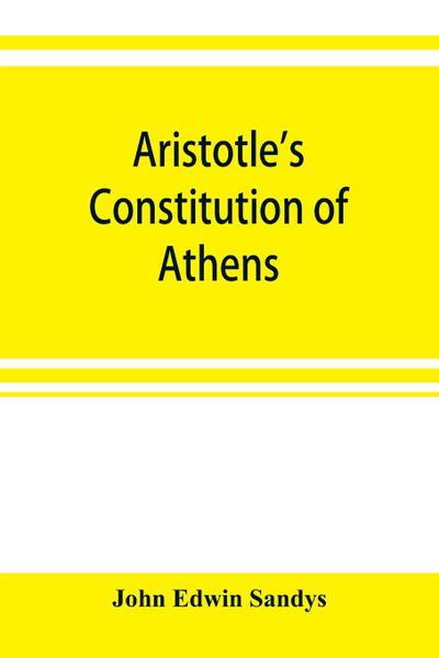 Aristotle’s Constitution of Athens