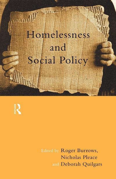 Homelessness and Social Policy