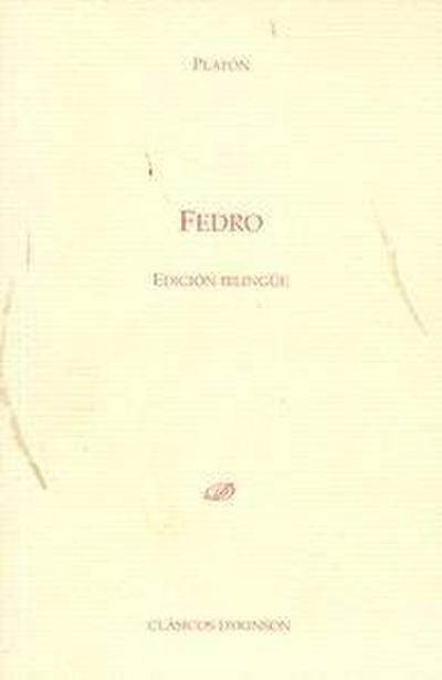 Fedro : edición bilingüe
