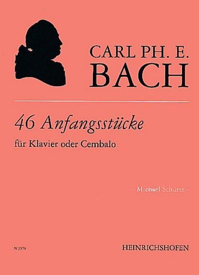 46 Anfangsstückefür Klavier oder Cembalo