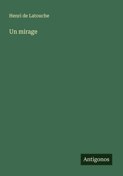 Un mirage