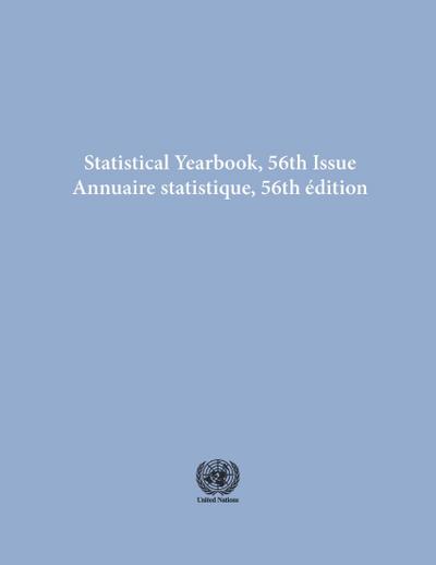 Statistical Yearbook 2011, Fifty-sixth Issue/Annuaire statistique 2011, Cinquante-sixième édition