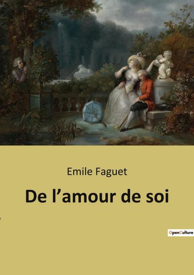 De l’amour de soi