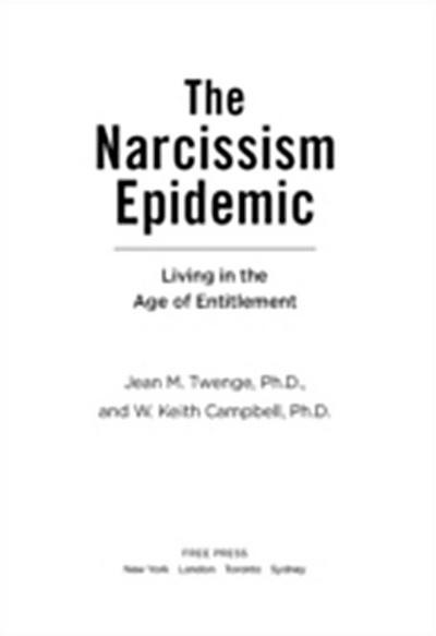 Narcissism Epidemic