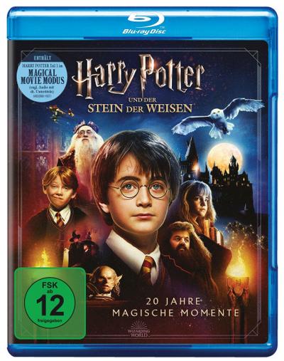 Harry Potter und der Stein der Weisen - Jubiläums-Edition - Magical Movie Mode, 2 Blu-ray