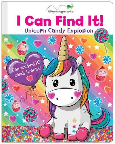 I Can Find It! Unicorn Candy Explosion (Large Padded Board Book)